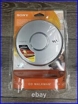 Sony CD Walkman D-EJ011 Silver Portable CD-R Player 2007 NEW FACTORY SEALED