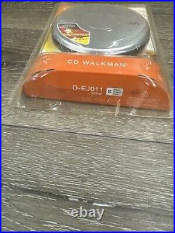 Sony CD Walkman D-EJ011 Silver Portable CD-R Player 2007 NEW FACTORY SEALED