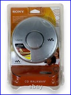 Sony CD Walkman D-EJ011 Silver Portable CD-R/RW Mega Bass Player New Sealed Pkg