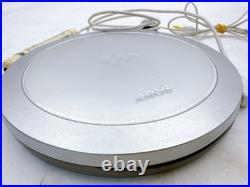 Sony CD Walkman D-EJ720 Silver Portable Disc Player with Remote & Earphones