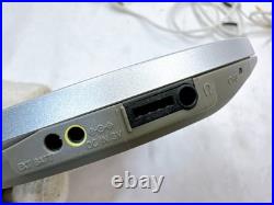 Sony CD Walkman D-EJ720 Silver Portable Disc Player with Remote & Earphones