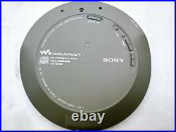 Sony CD Walkman D-EJ720 Silver Portable Disc Player with Remote & Earphones