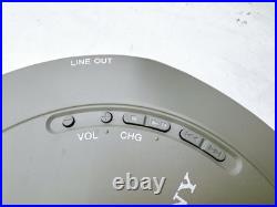 Sony CD Walkman D-EJ720 Silver Portable Disc Player with Remote & Earphones