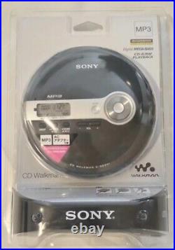 Sony CD Walkman D-NE241 Color BLACK CD Player Standard CD Portable Type MP3