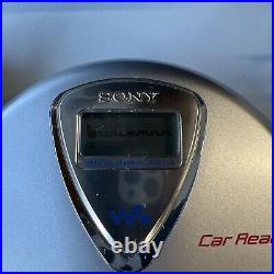 Sony CD Walkman D-NE306CK Portable CD Player With Remote RM-MC25C See Descriptio