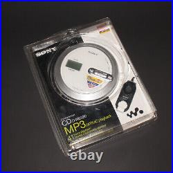 Sony CD Walkman D-NE330 Silver Portable Compact Disc Player Psyc ATRAC SEALED