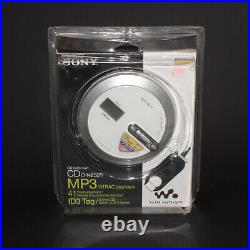 Sony CD Walkman D-NE330 Silver Portable Compact Disc Player Psyc ATRAC SEALED