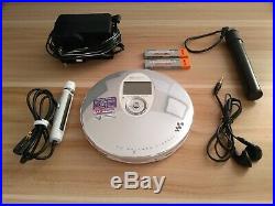 Sony CD Walkman D-NE800 Mp3 Atrac3 CD-RW Very Rare