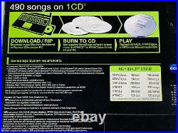 Sony CD Walkman D-NE920 ATRAC3 Plus MP3 Silver New Rare