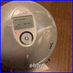 Sony CD Walkman D-Ne800 Portable Audio Player With Remote Control Used