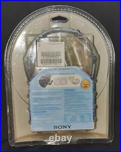 Sony CD Walkman D-ne510 Portable CD Player Atrac3 Plus Mp3 New Sealed Vtg Htf