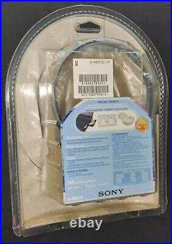 Sony CD Walkman D-ne510 Portable CD Player Atrac3 Plus Mp3 New Sealed Vtg Htf