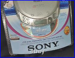Sony CD Walkman D-ne510 Portable CD Player Atrac3 Plus Mp3 New Sealed Vtg Htf