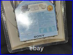 Sony CD Walkman D-ne510 Portable CD Player Atrac3 Plus Mp3 New Sealed Vtg Htf