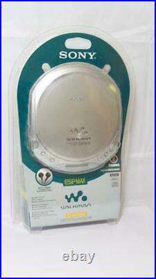 Sony CD Walkman DE220 ESP MAX Personal CD Player Silver (D-E220/SC)