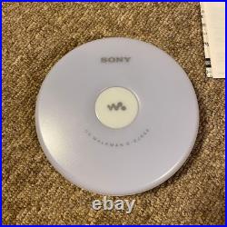 Sony CD Walkman DEJ002 Portable CD Player with Remote Control In Good Condition