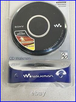 Sony CD Walkman Discman Black D-EJ011 MEGA BASS New In Box With Headphones READ