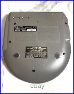 Sony CD Walkman Discman ESP2 Portable Personal CD Player & Bags -Inline cord