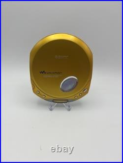 Sony CD Walkman ESP MAX Portable Compact Disk Player Radium Gold (D-E350/NCO)