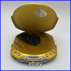 Sony CD Walkman ESP MAX Portable Compact Disk Player Radium Gold (D-E350/NCO)