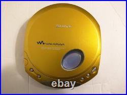 Sony CD Walkman ESP MAX Portable Compact Disk Player Radium Gold (D-E350/NCO)