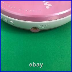 Sony CD Walkman Model D-EJ011 Pink