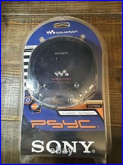 Sony CD Walkman PSYC D-E220 ESPMAX Dark Blue (Wave Navy) Factory Sealed New