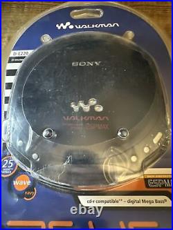 Sony CD Walkman PSYC D-E220 ESPMAX Dark Blue (Wave Navy) Factory Sealed New