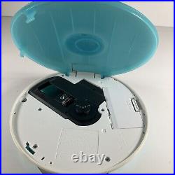 Sony CD Walkman Personal CD Player Blue (D-EJ001/L)- Tested Working