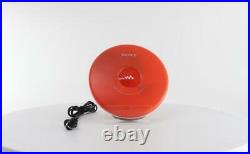 Sony CD Walkman Personal CD Player Orange (D-EJ001/D)