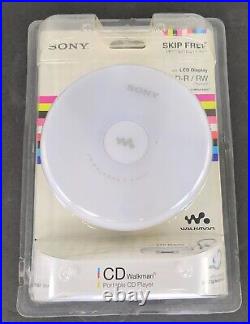 Sony CD Walkman Personal CD Player White D-EJ001 / WC New Sealed