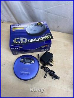 Sony CD Walkman Personal CD player D-EJ611 Boxed Tested AP826Z