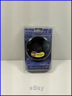Sony CD Walkman Personal Portable CD Player Black Model D-EJ011 Brand New