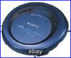 Sony CD Walkman Personal Portable CD Player Blue (D-EJ625)