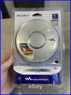 Sony CD Walkman Personal Portable CD Player SILVER D-EJ021 sealed Free ship
