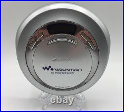 Sony CD Walkman Personal Portable CD Player Silver (D-EJ621/SM)