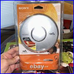 Sony CD Walkman Silver D-EJ011 Portable CD-R/RW Player 2007 BRAND NEW Sealed NOS