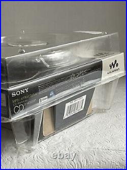 Sony CD Walkman + Speaker MP3 ATRAC3plus Player D-NE329SP Battery 41 H Life NIB