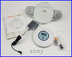 Sony CD Walkman + Speaker MP3 ATRAC3plus Player D-NE329SP Battery 41 H Life READ