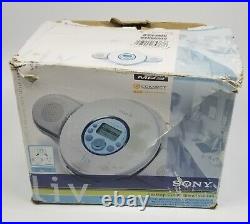 Sony CD Walkman + Speaker MP3 ATRAC3plus Player D-NE329SP Battery 41 H Life READ