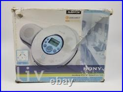 Sony CD Walkman + Speaker MP3 ATRAC3plus Player D-NE329SP Battery 41 H Life READ