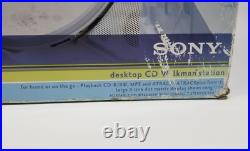 Sony CD Walkman + Speaker MP3 ATRAC3plus Player D-NE329SP Battery 41 H Life READ