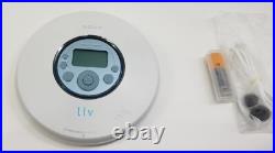 Sony CD Walkman + Speaker MP3 ATRAC3plus Player D-NE329SP Battery 41 H Life READ