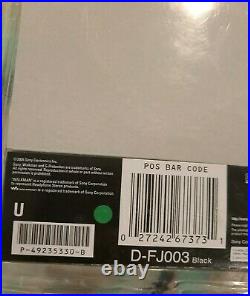 Sony CD Walkman with AM/FM Tuner D-FJ003 Black Skip Free LCD Display New Sealed
