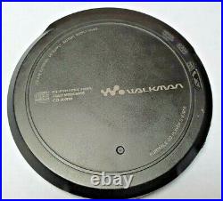 Sony CD walkman Slim portable cd player D-EJ955 Remote control Black rare model