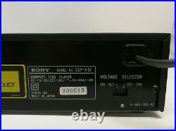 Sony CDP-S37 CD Player Hifi Minideck TESTED