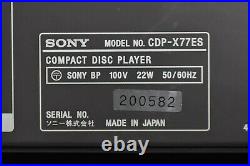 Sony CDP-X77ES Compact Disc Player in Very Good Condition