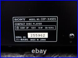 Sony CDP-XA5ES High-Fidelity Compact Disc Player in Very Good Condition
