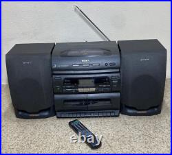 Sony CFD-646 Boombox CD Changer Tape Player Radio With Remote Compact Stereo