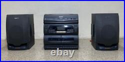 Sony CFD-646 Boombox CD Changer Tape Player Radio With Remote Compact Stereo